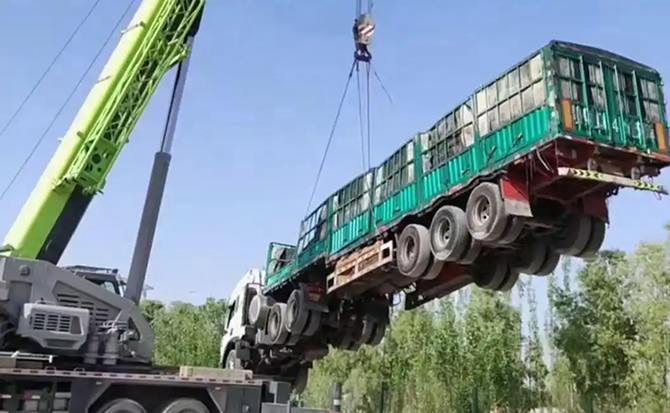 点军区道路脱困救援案例